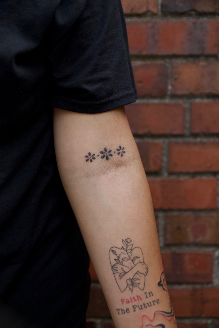 Tiny Flowers Tattoo