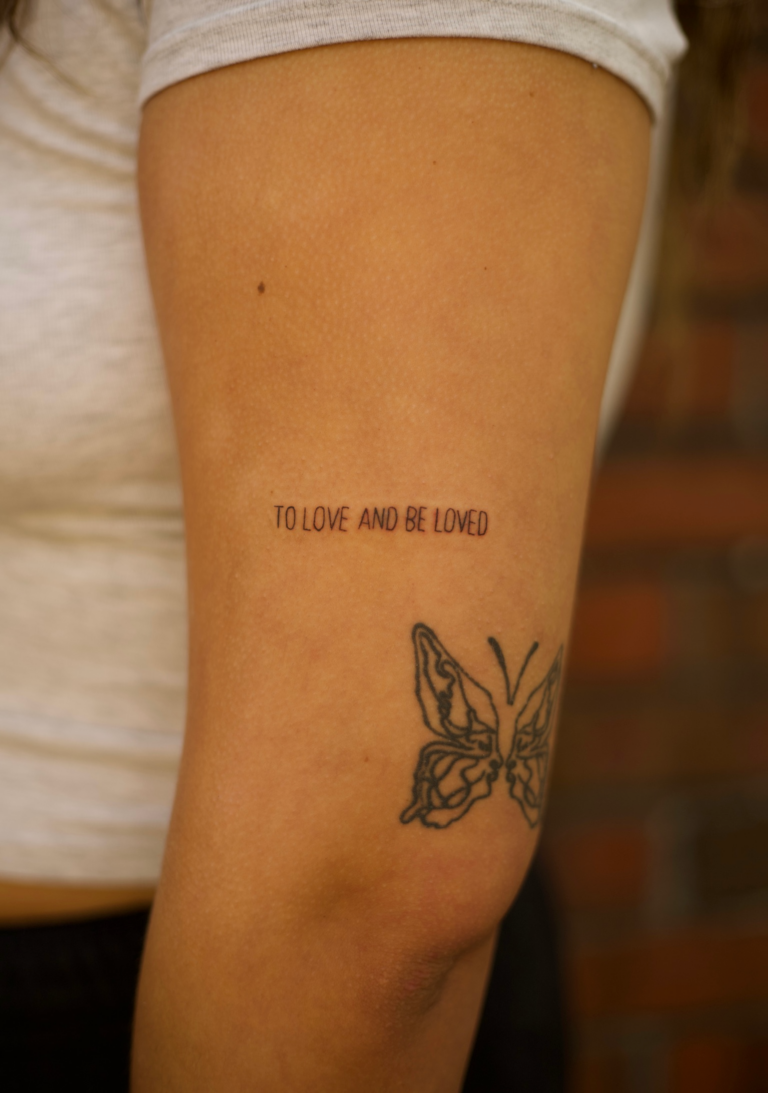 Love and Be Loved Tattoo