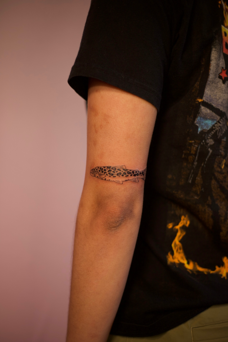 Trout Fish Tattoo